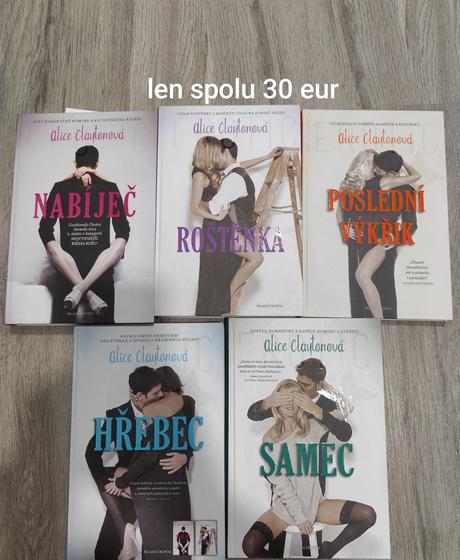 Knihy steel, benkova, vasilkova, evitovky a iné, 