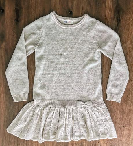 Vlnené šaty h&m 122/128, h&m,122