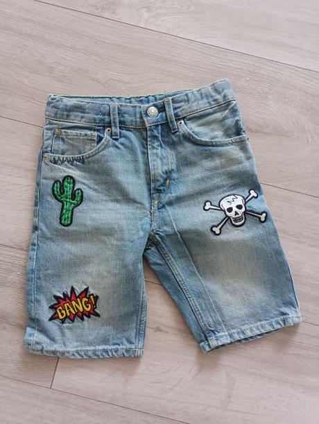Chlapčenské kraťasy 122, h&m,122