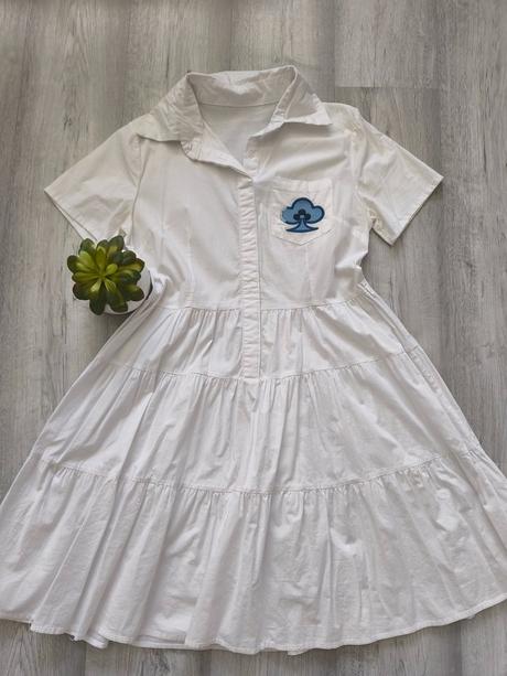 Dámske biele šaty, m