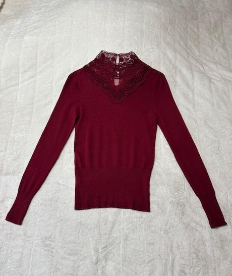 Bordový svetrík zn. orsay, orsay,m