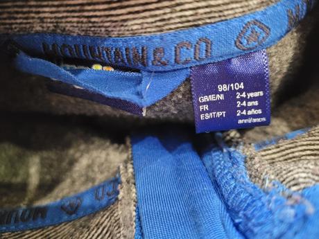 Flisova mikina 2-4r, lupilu,98