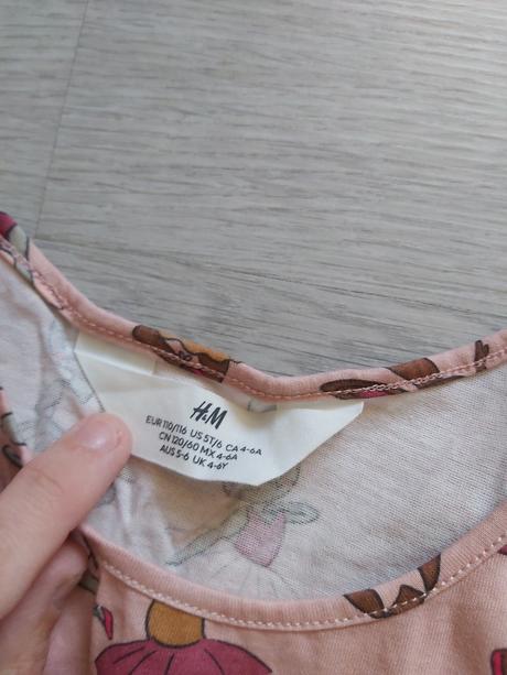 Šaty, h&m,116