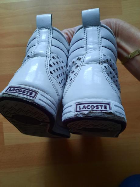 Dámske /dievčenské členkové tenisky, lacoste,38