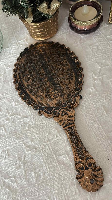 Elegantné vintage zrkadlo do ruky, 