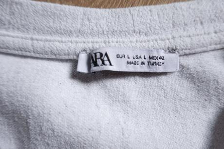 Štruktúrované tričká zara, zara,l