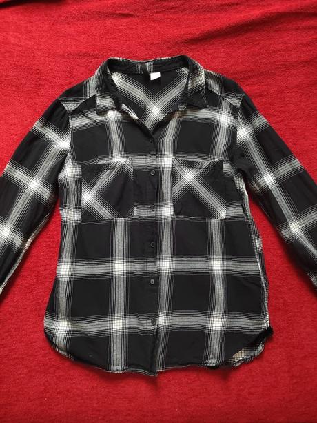 Košeľa - mierne teplejšia, h&m,40