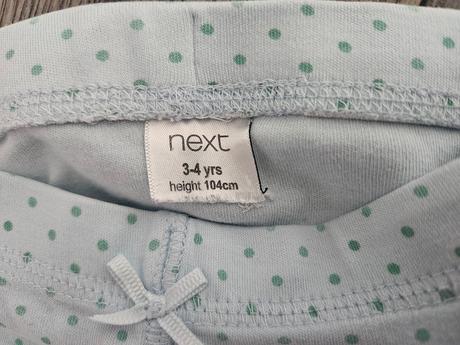 Bledomodré pyžamko next 104, next,104