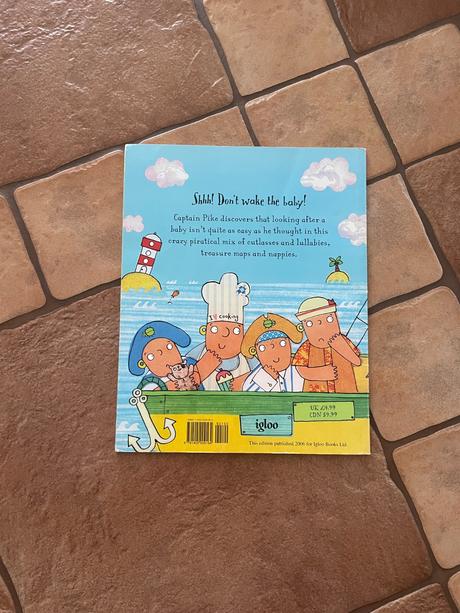 Captain pike looks after the baby,