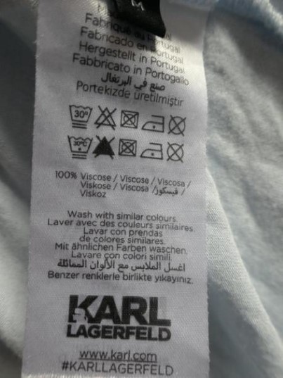Karl lagerfeld original letne tricko/tunika m/l, l