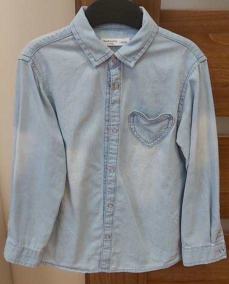 Dievčenská košeľa, fox & bunny,116