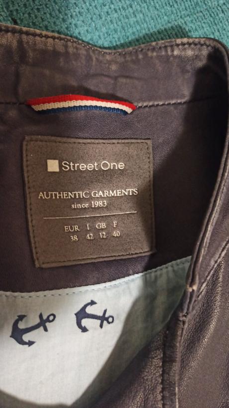 Kozená bunda, street one,38