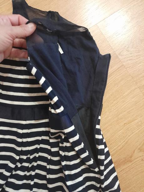 Šaty pásikavé, next,104