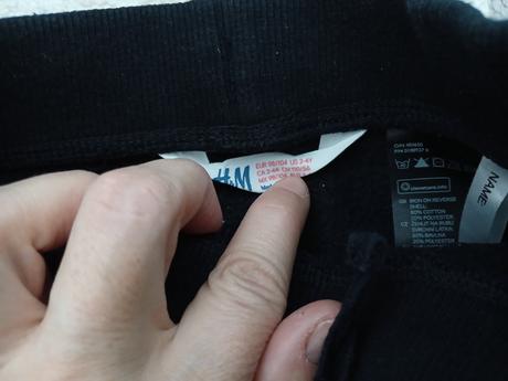 Teplaky 104, h&m,104