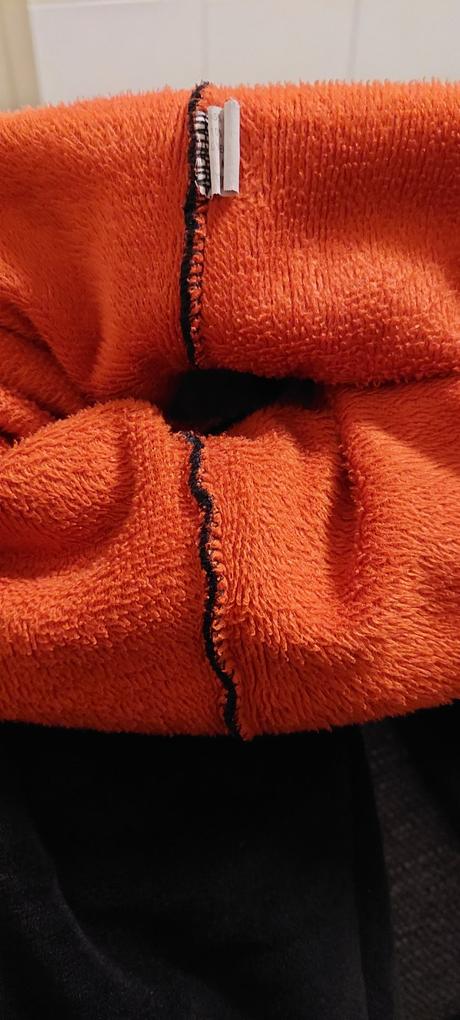 Teplé semišové nohavice 104, 110