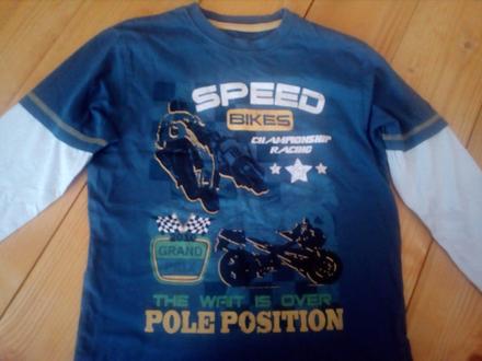 Tričko dlhy rukav 8rokov, 128