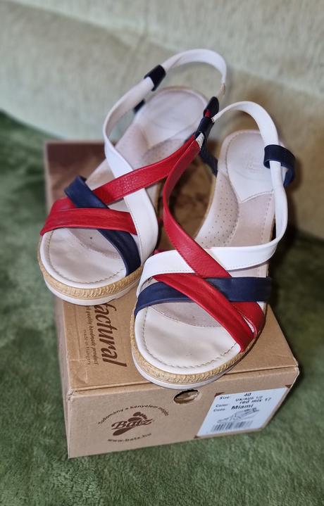 Sandále na platforme batz, 40