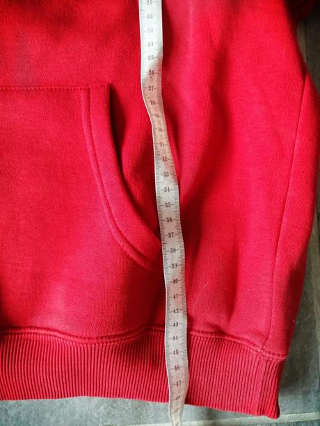 Kvalitná červená mikina dinopark v128-134, 8-9 r., reserved,128