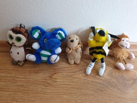 Mix- plyšové zvieratká, 