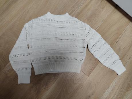 Pleteny a vysivana mikina 146/152 cena spolu, h&m,146