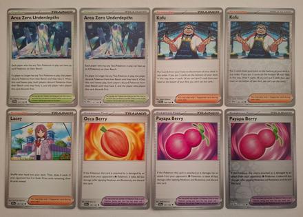 Pokémon karty "stellar crown" (4),