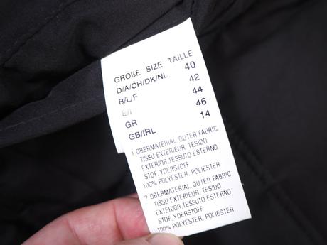 Obojstranná zimná bunda, 42