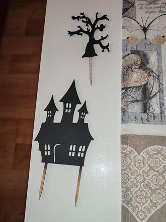 Zapich do torty strom a zamok transylvania, 