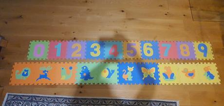 Penove puzzle koberec, 