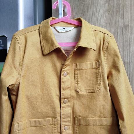 Tenká riflová bundička h&m - top stav, h&m,134