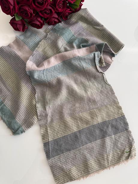 Lacoste - farebný šál, lacoste