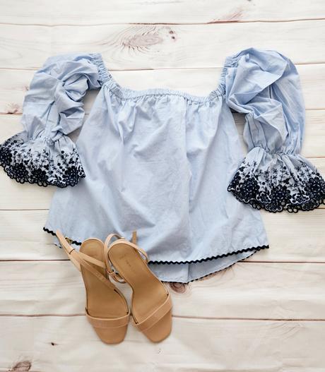 Nádherná vyšívaná zara blúzka, zara,s