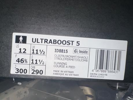 Bežecké tenisky adidas ultraboost 5 nové, adidas,43