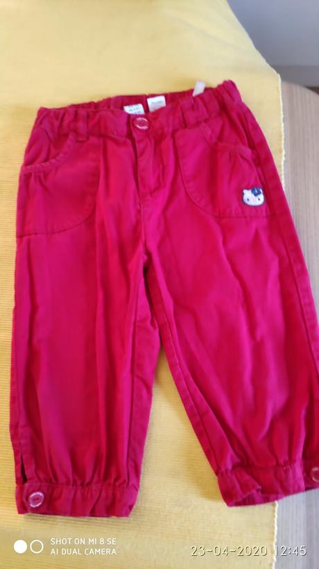 Nohavice na leto, h&m,104