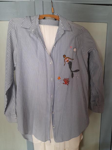 Dámska blúza, echt,m