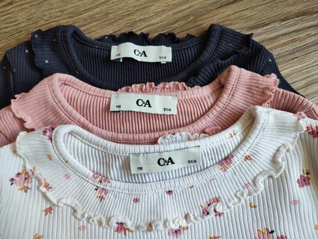 Tričká s volanom, c&a,110