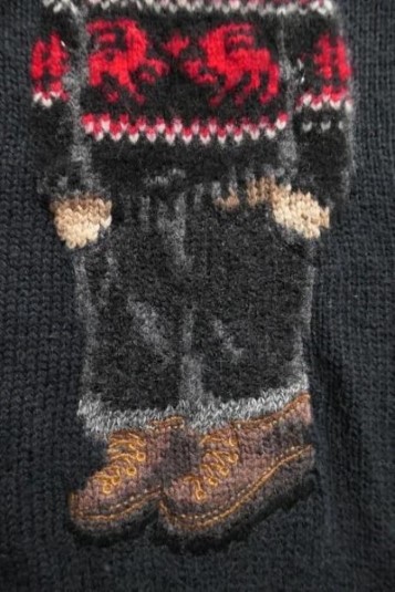 Ralph lauren bear svetrikove saty s medvedom, ralph lauren,164