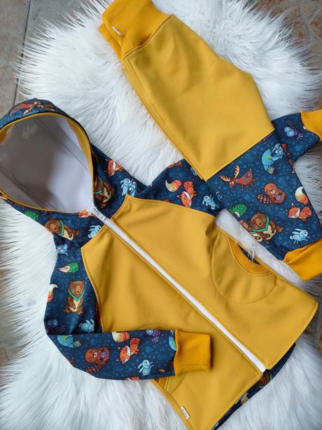 Prechodné softshellove nohavice /bunda, 74 - 134