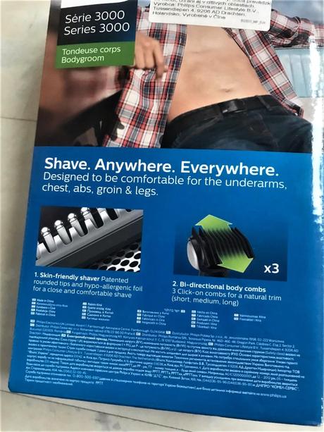Body shave philips, 