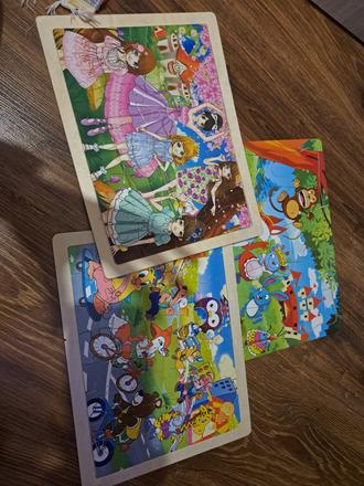 Drevené puzzle, 