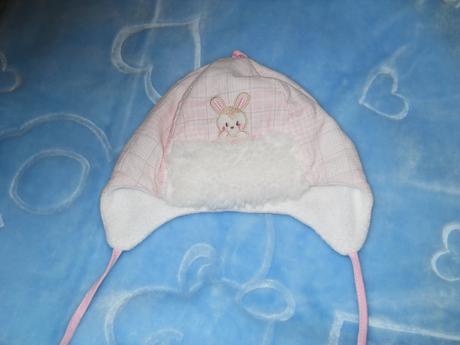 Dievčenská hrubá kožušinková čapica, 62