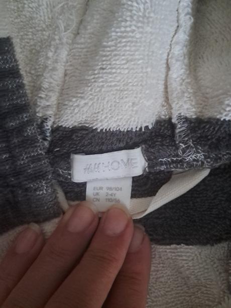 Detský župan, h&m,98