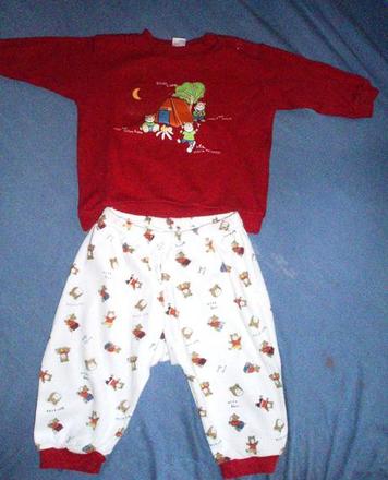 Bavlnené pyžamko, 68