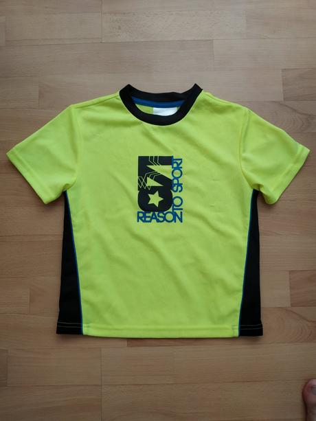 Chlapčenské športové tričko veľ. 110/116, c&a,110