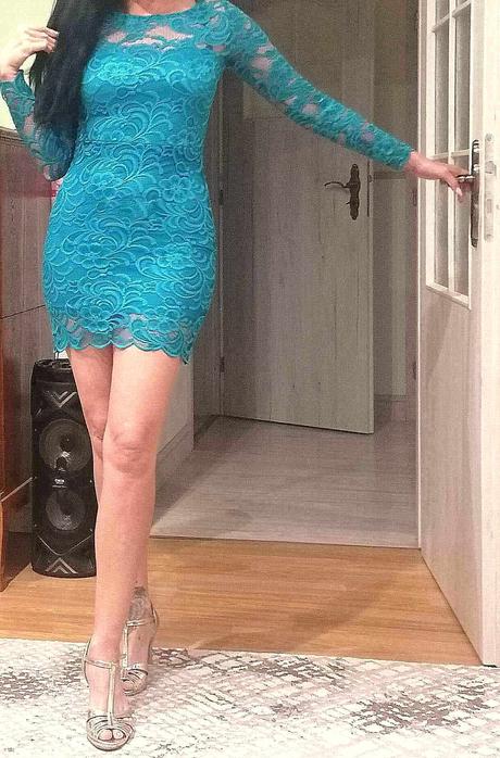 Spoločenské šaty s-m, s