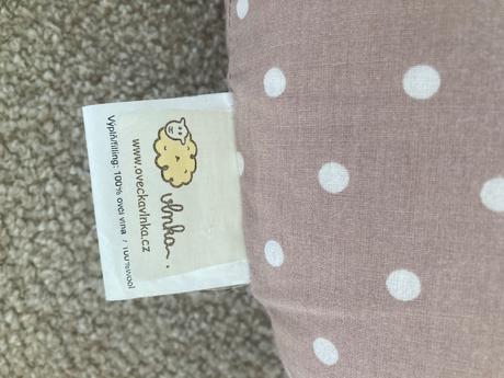 Vankúš na dojčenie s ovčou vlnou 3 v 1, 