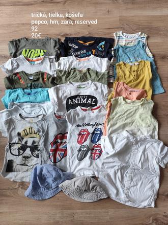 Tričká s krátkym rukávom, h&m,92