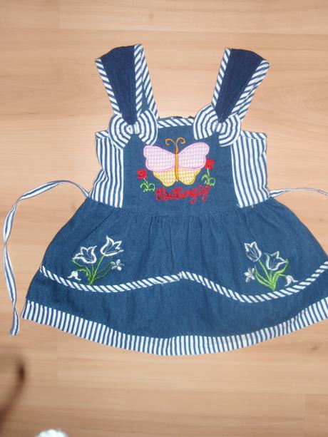 Riflové šaty veľ.1-2.rok, 86