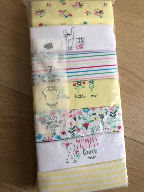 7x krásne body krátky rukáv nové, primark,80