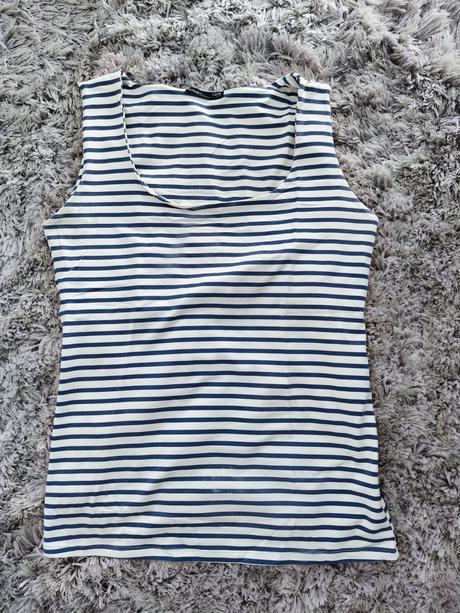 Tričko s pásikmi., zara,l