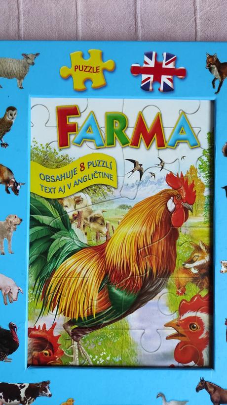 Kniha -puzzle, 